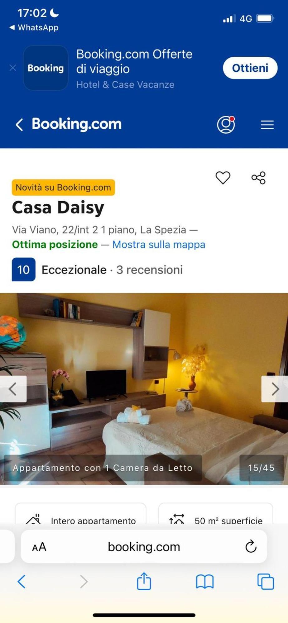 Апартаменты Casa Daisy Специя Экстерьер фото